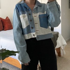 Multicolored Denim Jacket